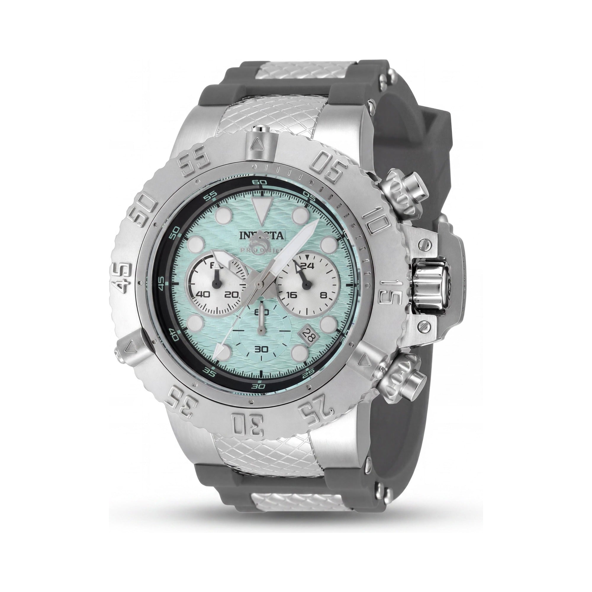 Reloj cronógrafo Invicta para hombre, colección Subaqua IN-47826-AMZUK, con caja de acero inoxidable y esfera azul, 50 mm, Photo 1