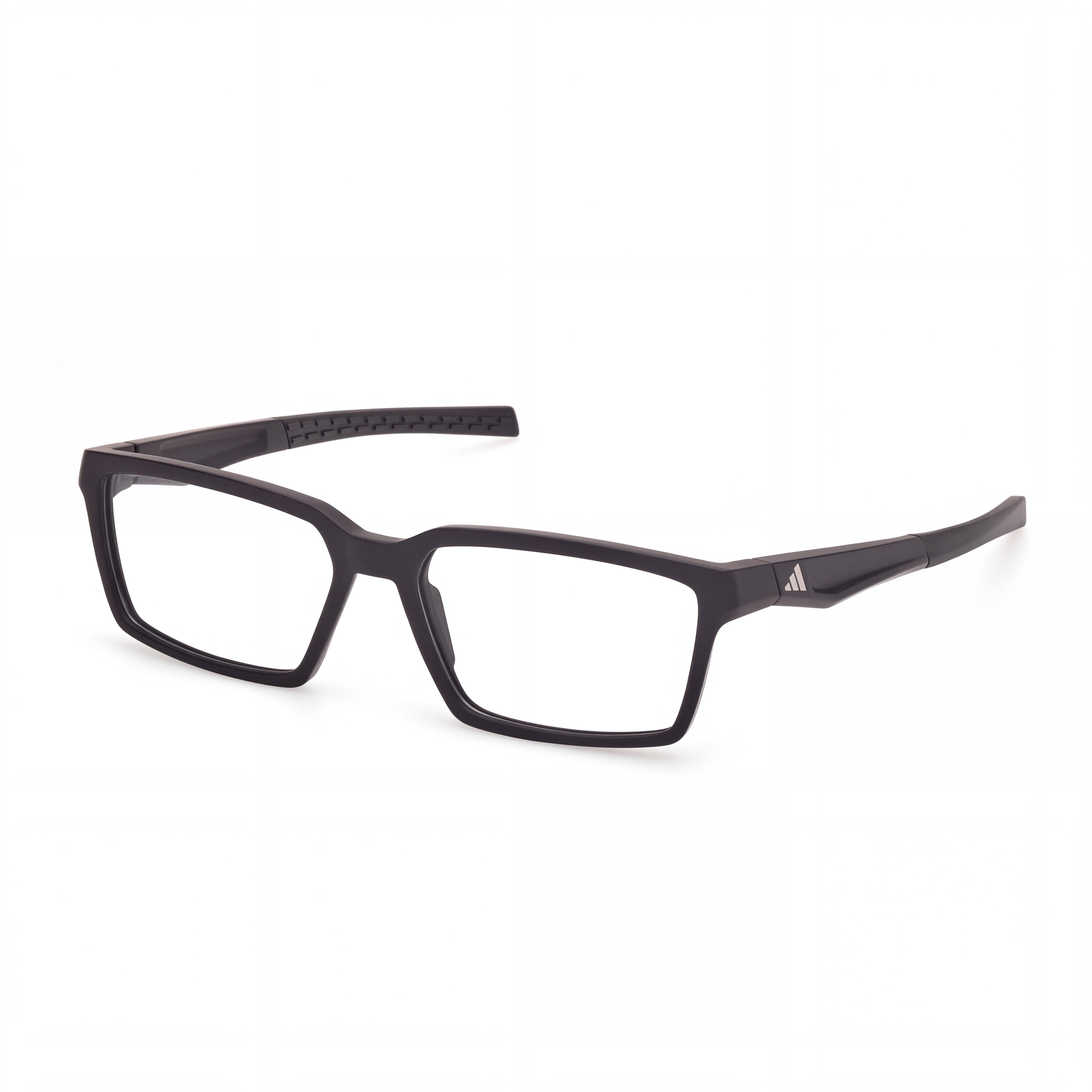 Gafas clásicas para hombre adidas con montura inyectada, acabado negro mate, 56 mm de ancho de lente, Photo 1