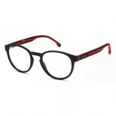 Gafas Carrera Modern para Hombre de Inyección de Propionato Negro Rojo Dorado con Lentes de Policarbonato Negro Rojo 50/20/145