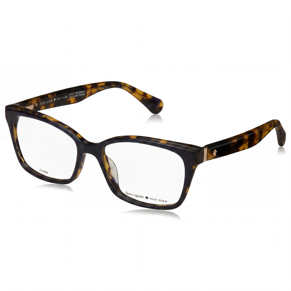 Gafas de acetato con montura completa Jeri JBW de Kate Spade New York para mujer, color Habana, talla 52 mm