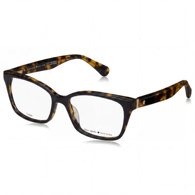 kate spade new york Jeri JBW Women's Cat Eye Full Rim Acetate Eyeglasses in Havana, Size 52mm