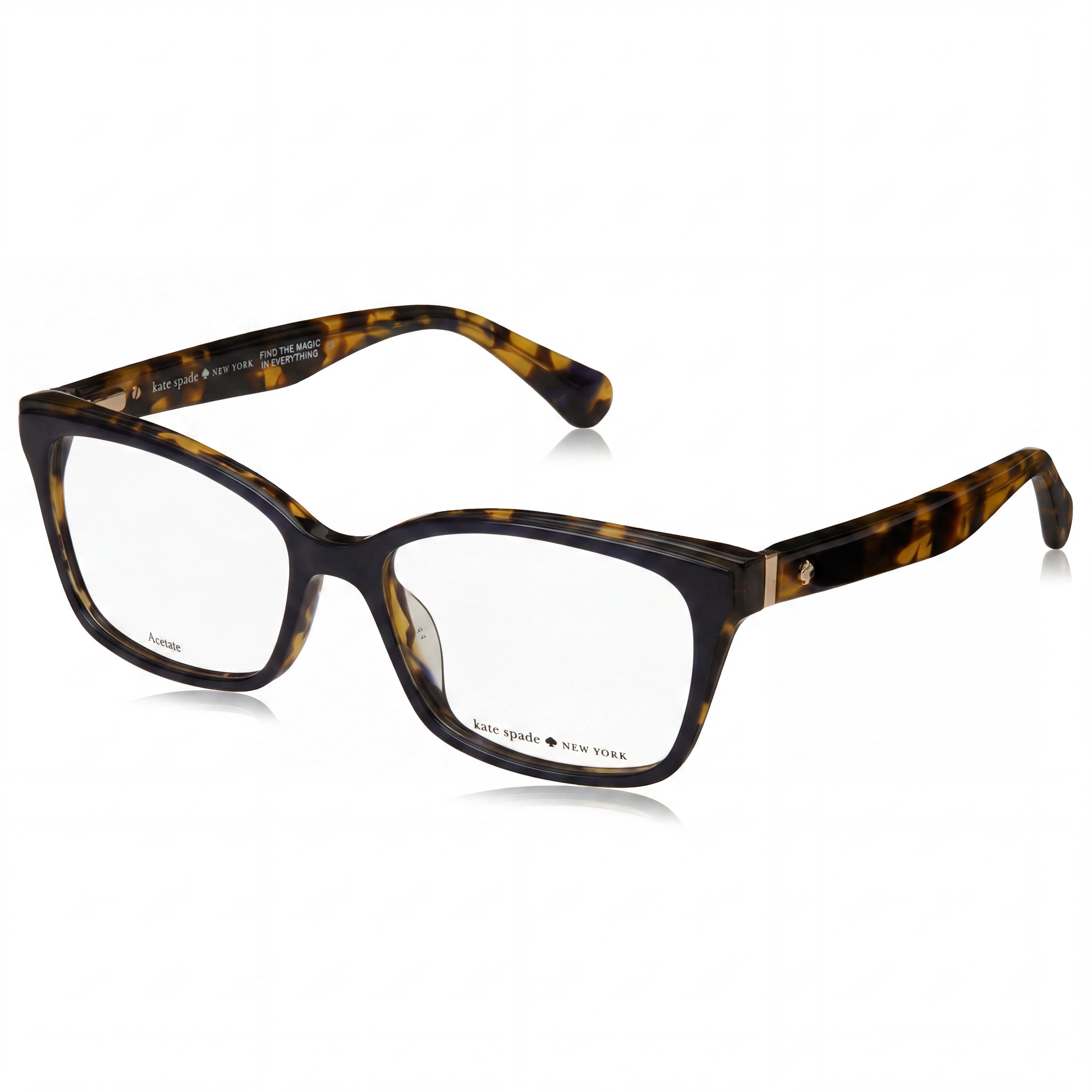 Gafas de acetato con montura completa Jeri JBW de Kate Spade New York para mujer, color Habana, talla 52 mm, Photo 1