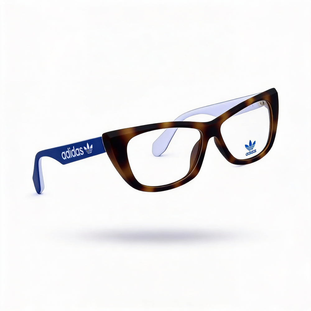 Gafas de sol adidas Originals OR5010 para mujer, diseño de ojo de gato, montura completa de plástico inyectado, 55 mm