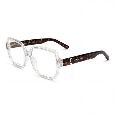 Marc Jacobs MARC 725 Women's Cellulose Frame Casual Eyeglasses Crystal Havana 55-16-145