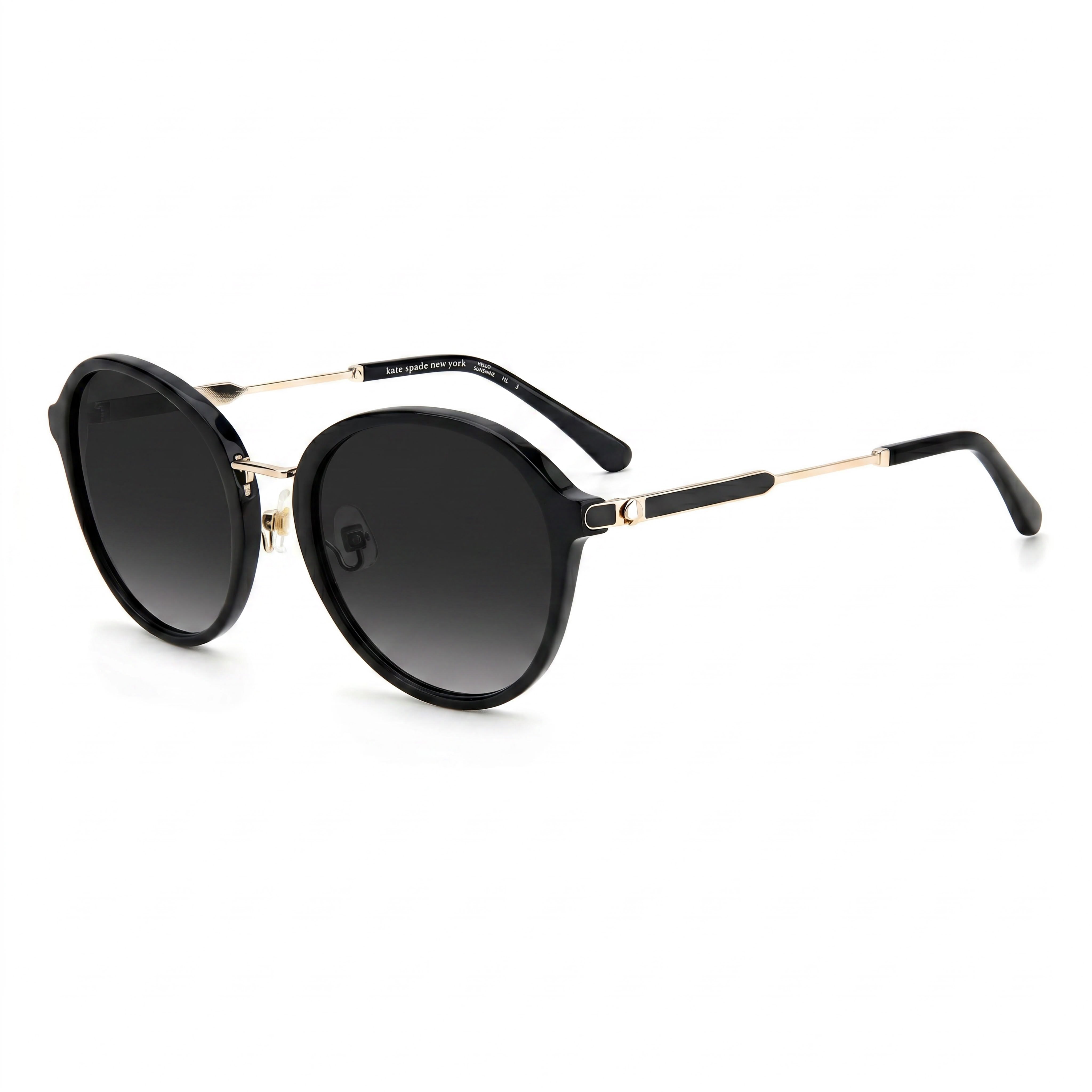 Gafas Kate Spade de ojo de gato negras para mujer (0807 9O), Photo 1