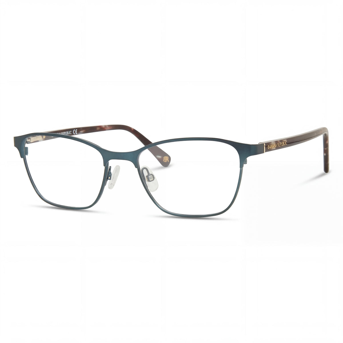 BANANA REPUBLIC Monturas de gafas de metal azul Camila para hombre 51mm, Photo 1