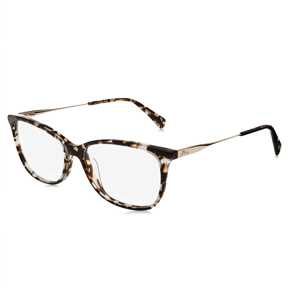 Longchamp LO 2675 Women's Casual Eyeglasses, Havana Aqua Frame, Polycarbonate Lenses, 54-15-140mm