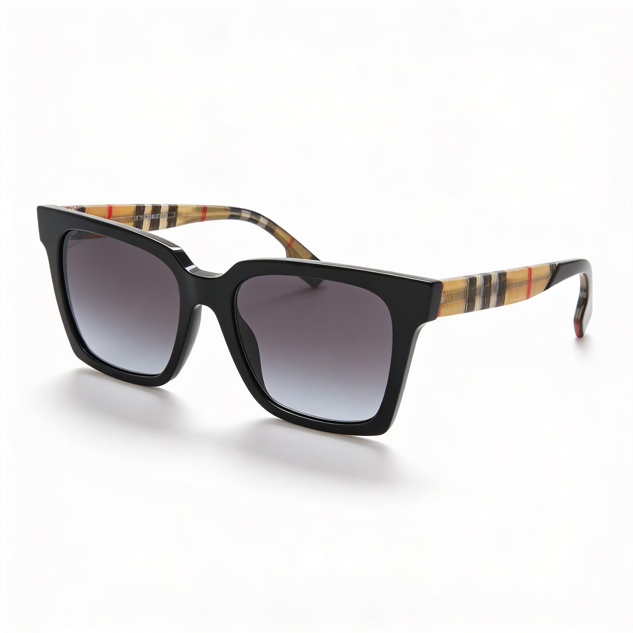 Burberry Be4335 Maple Women's Composite Black Gray Gradient UV Protected Non-Polarized 53mm Sunglasses, Photo 1