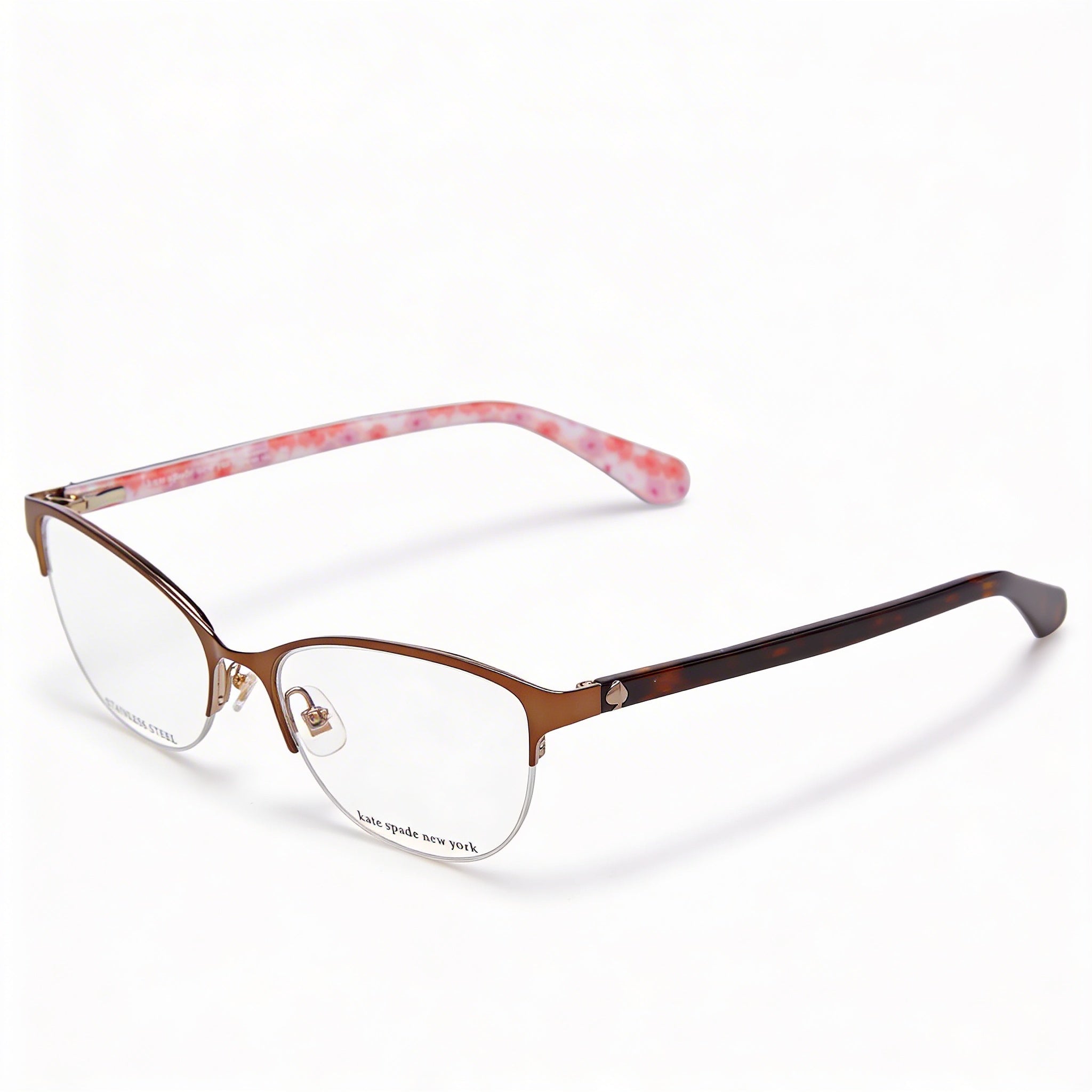Kate Spade New York Adalina Women's Matte Brown Metal Sunglasses 51mm, Photo 1