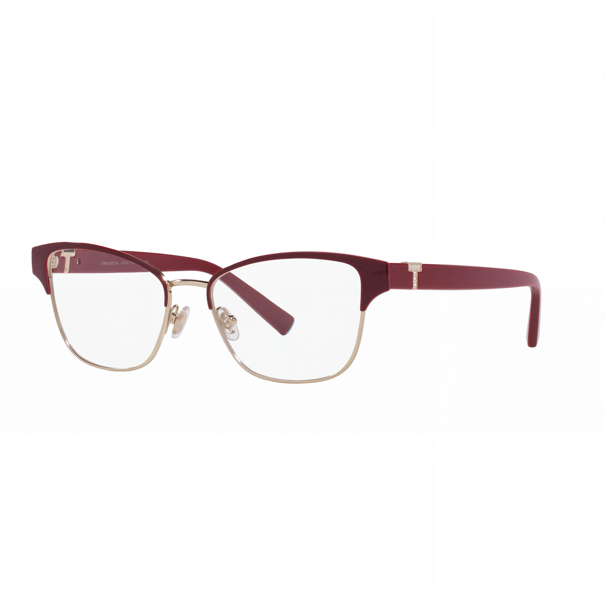 Tiffany & Co. 1152B Unisex Metal Eyeglasses Red Gold 52-16-140, Photo 1