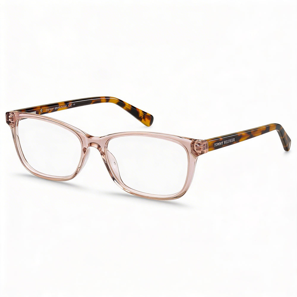 Gafas de sol Tommy Hilfiger TH 1889 para mujer, armazón de acetato nude habana con lentes de policarbonato, 53 mm