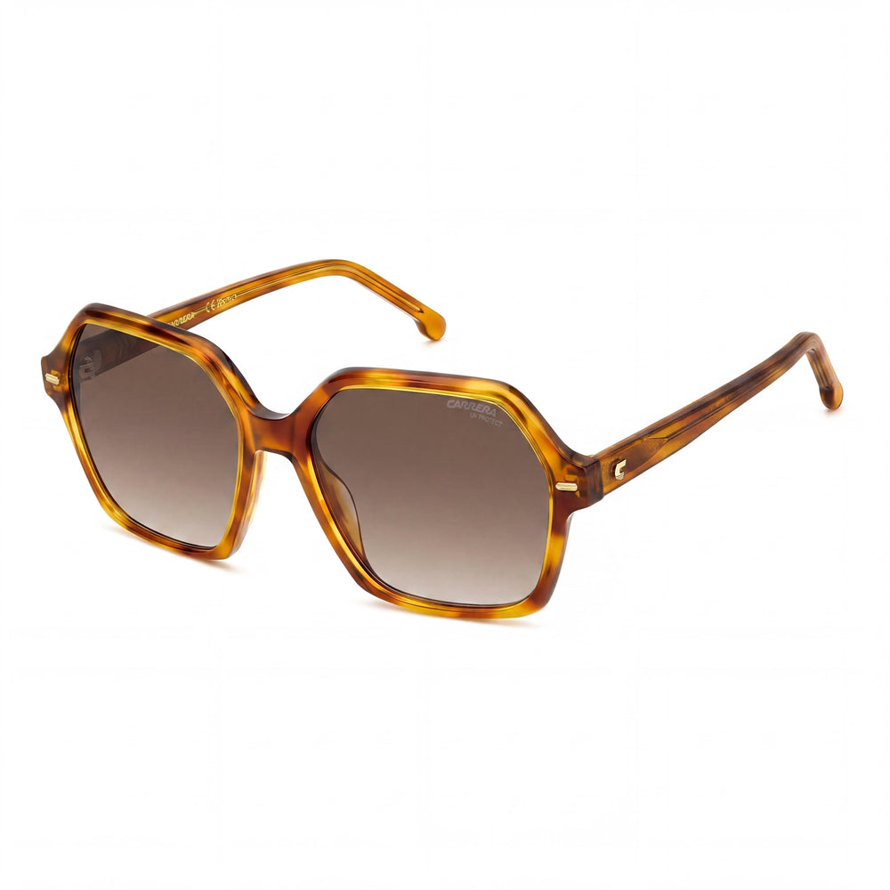 Carrera Classic 20682408656HA Women's Havana Plastic Polycarbonate Brown Shaded UV Protection Sunglasses 56mm