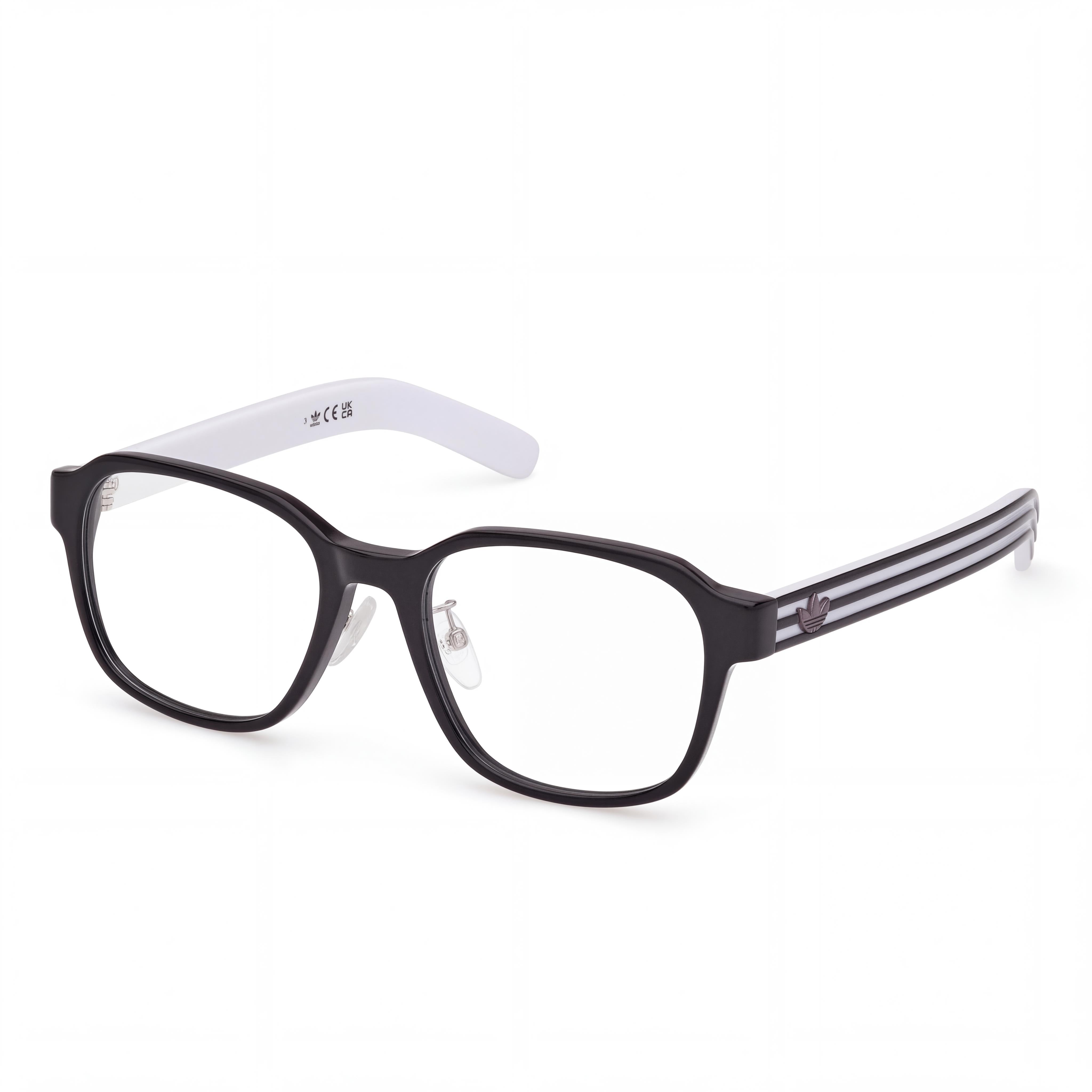 adidas Originals Or5110-d Men's Shiny Black Plastic Eyeglasses 54/19/145, Photo 1