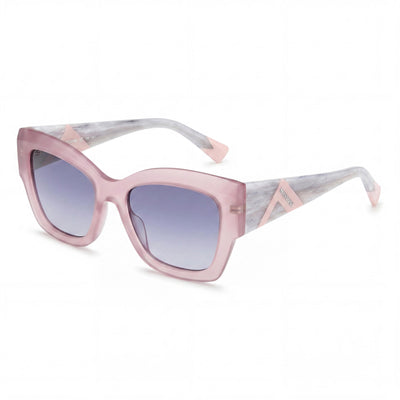 Missoni Seasonal Women's Acetate UV Protection Sunglasses Grey Striped Pink/Grey Frame 53-19-140mm