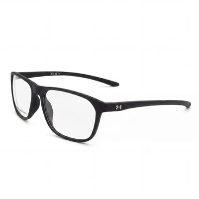 Gafas de vista Under Armour UA 5030 Rectangle, montura de poliamida unisex, negro mate, talla 55-16-135