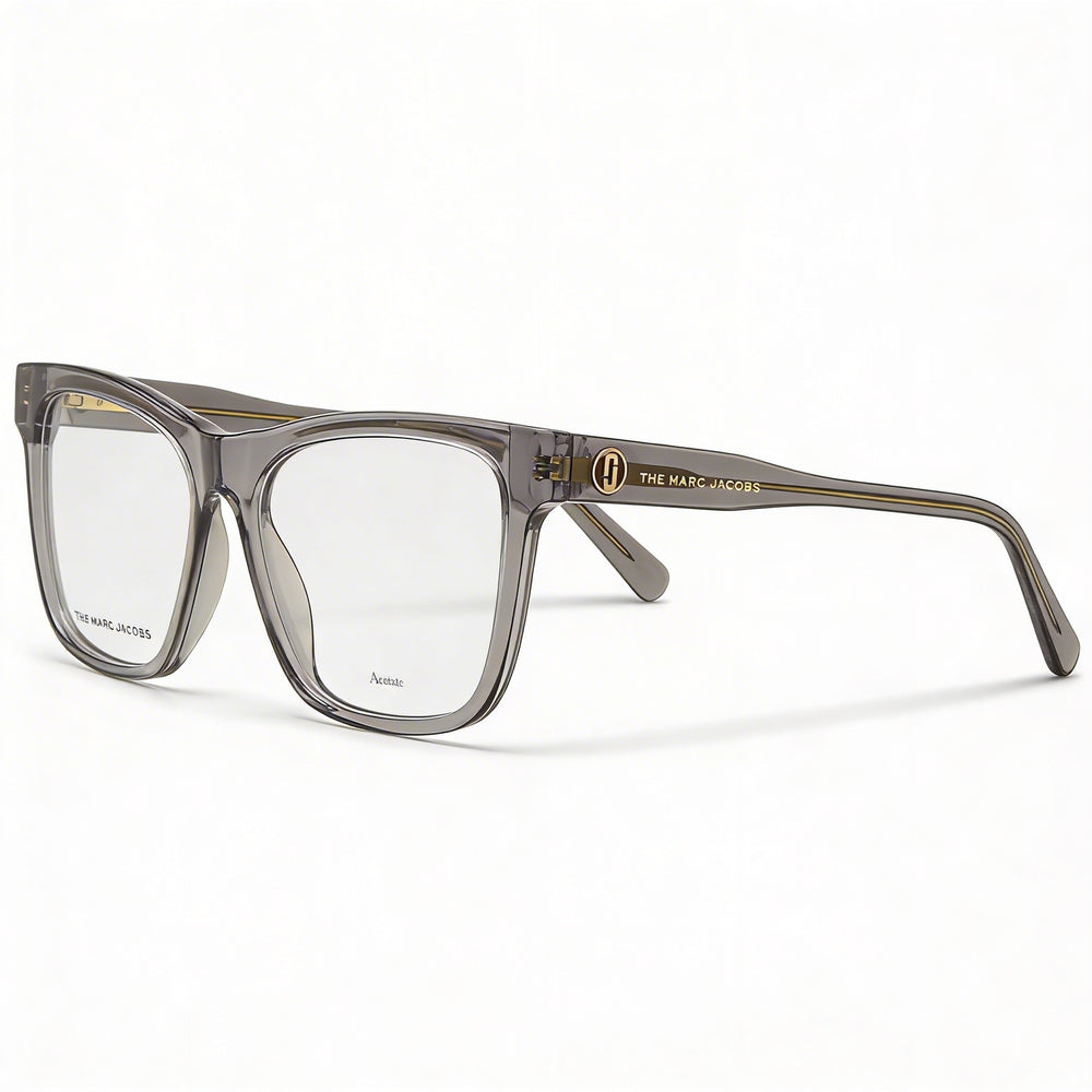 Marc Jacobs Marc 630 Women's Plastic Frame in Grey with Clear Lenses, Measuring 52 millimeters