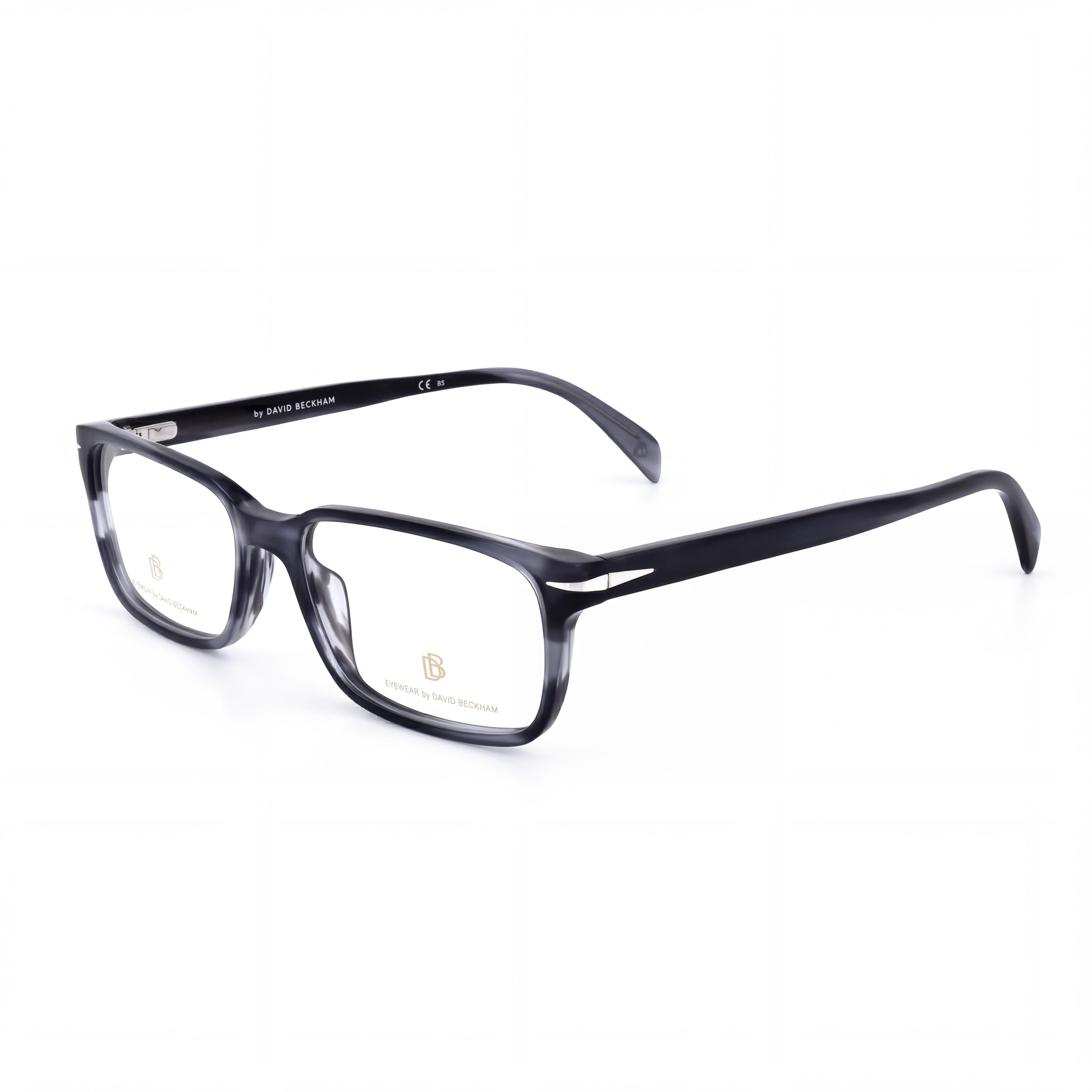 David Beckham Db 1065 Modern Style Unisex Grey Horn Acetate Frame Polycarbonate Lens Sunglasses 56mm, Photo 1
