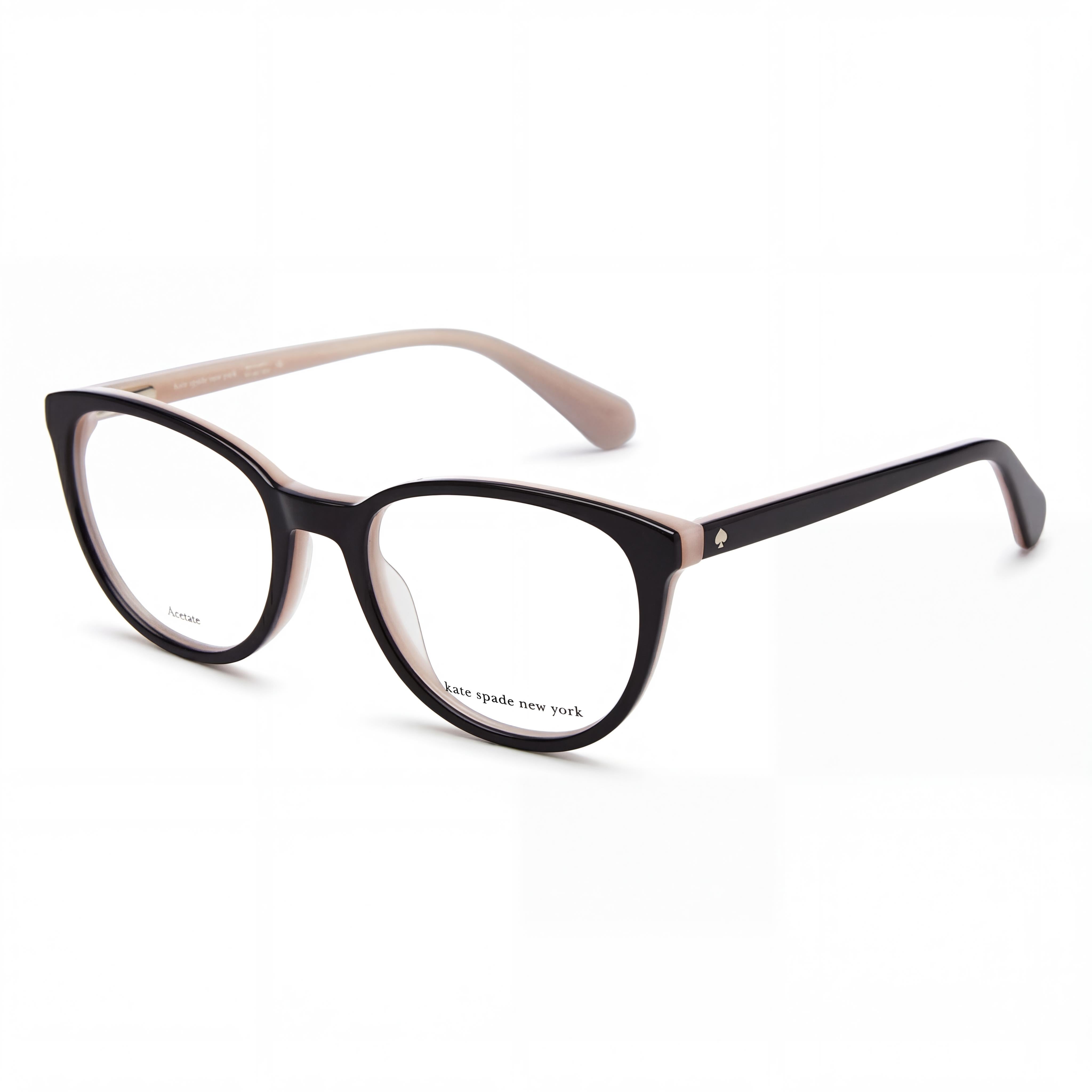 kate spade new york Modern Men's Black Plastic Frame Polarized Polycarbonate Lens Eyewear 47mm, Photo 1