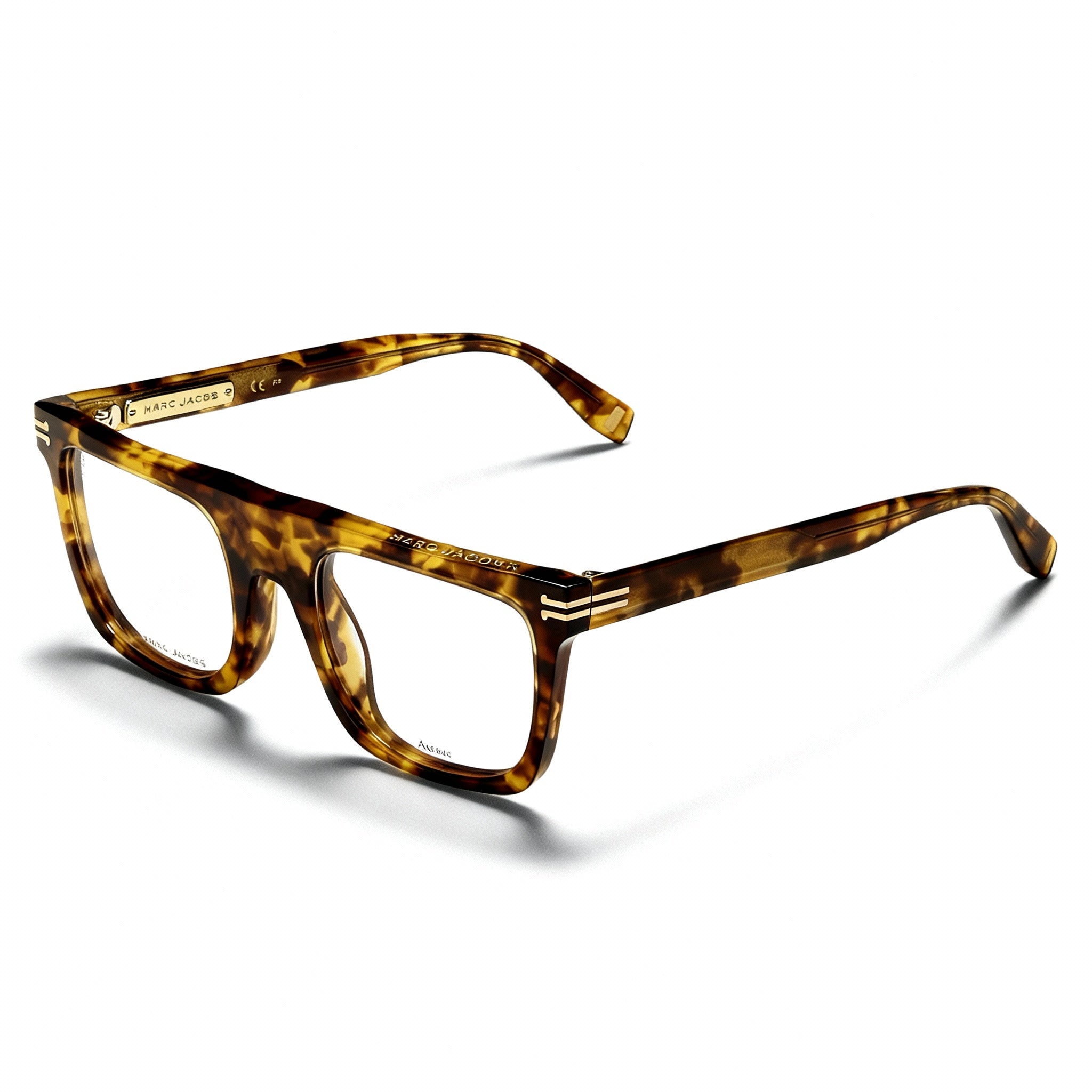 Marc Jacobs Contemporary MJ 1063 Women's Acetate Havana Yellow Non-Polarized Polycarbonate Sunglasses 52mm