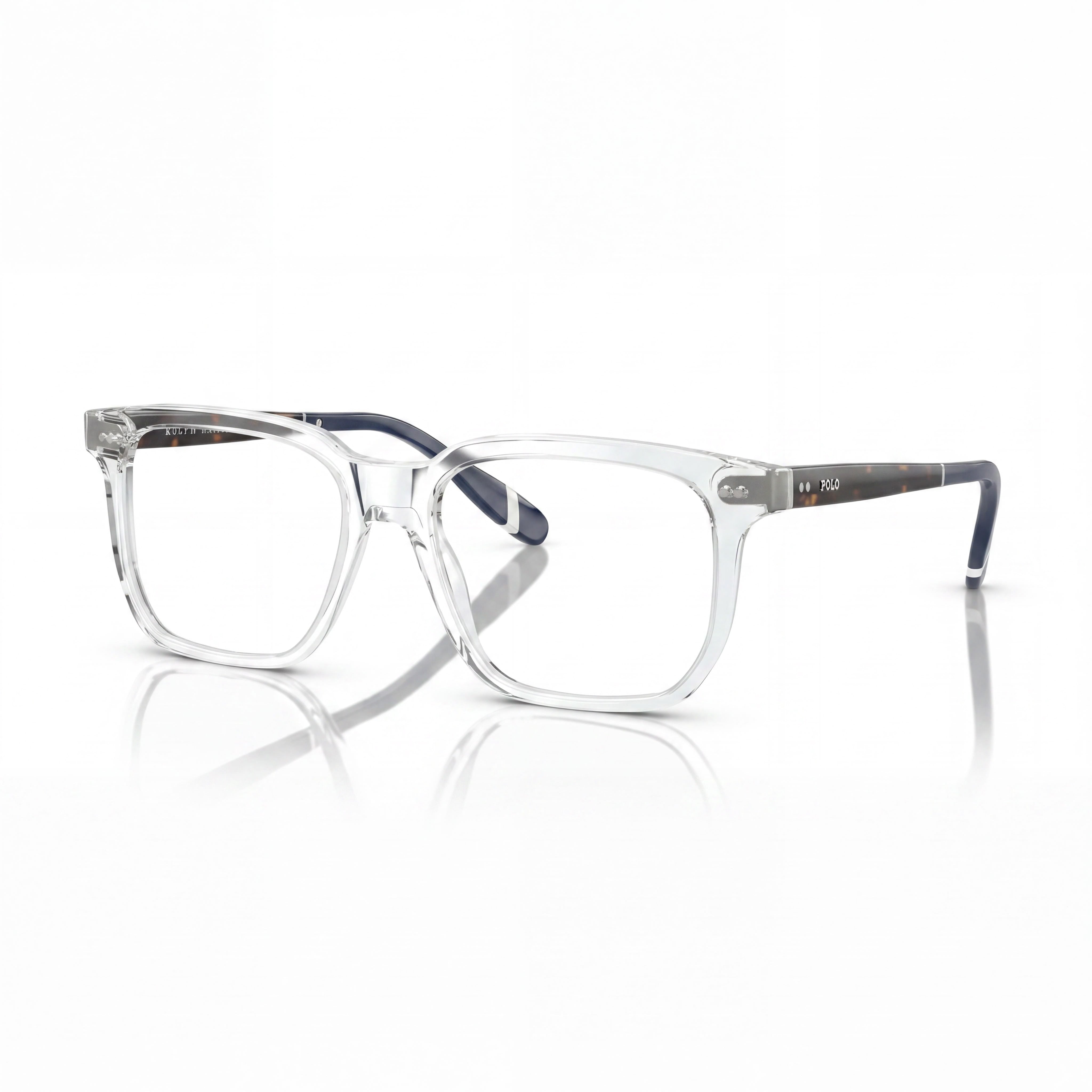 POLO RALPH LAUREN Ph2269 Gafas de acetato brillante con cristales y lentes de demostración para mujer 55mm, Photo 1