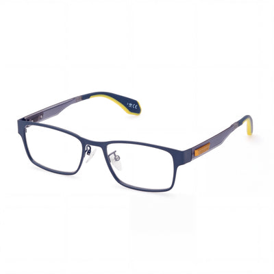 adidas Originals Casual Men's Eyeglasses, Metal Frame, Matte Blue Monochrome, Lens Width 52mm