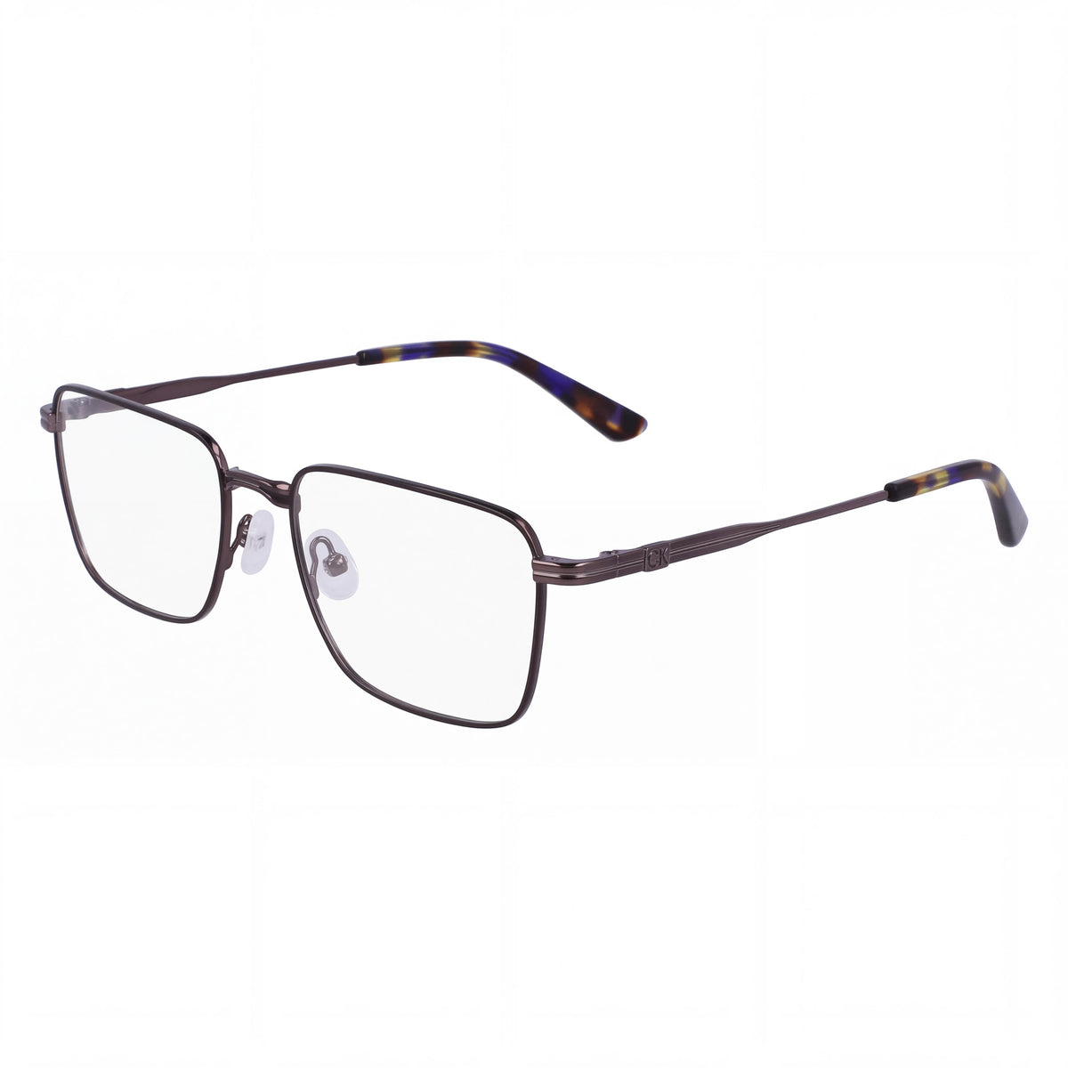 Gafas de sol unisex Calvin Klein Ck23104 con montura de acetato marrón, lentes marrones no polarizadas, 52 mm, Photo 1