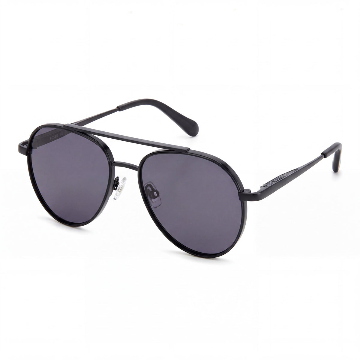 Fossil Fos 3171/G/S Pilot Women's Matt Black Stainless Steel Frame with Matt Black Polycarbonate Lenses 56mm, Photo 1