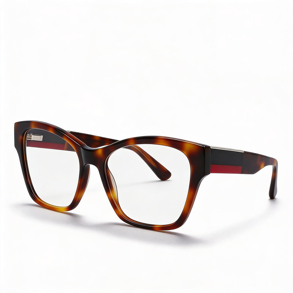 Lacoste L2919 Men's Casual Style Acetate Frame in Havana, 54mm Lens, 17mm Bridge, 140mm Temple Eyeglasses