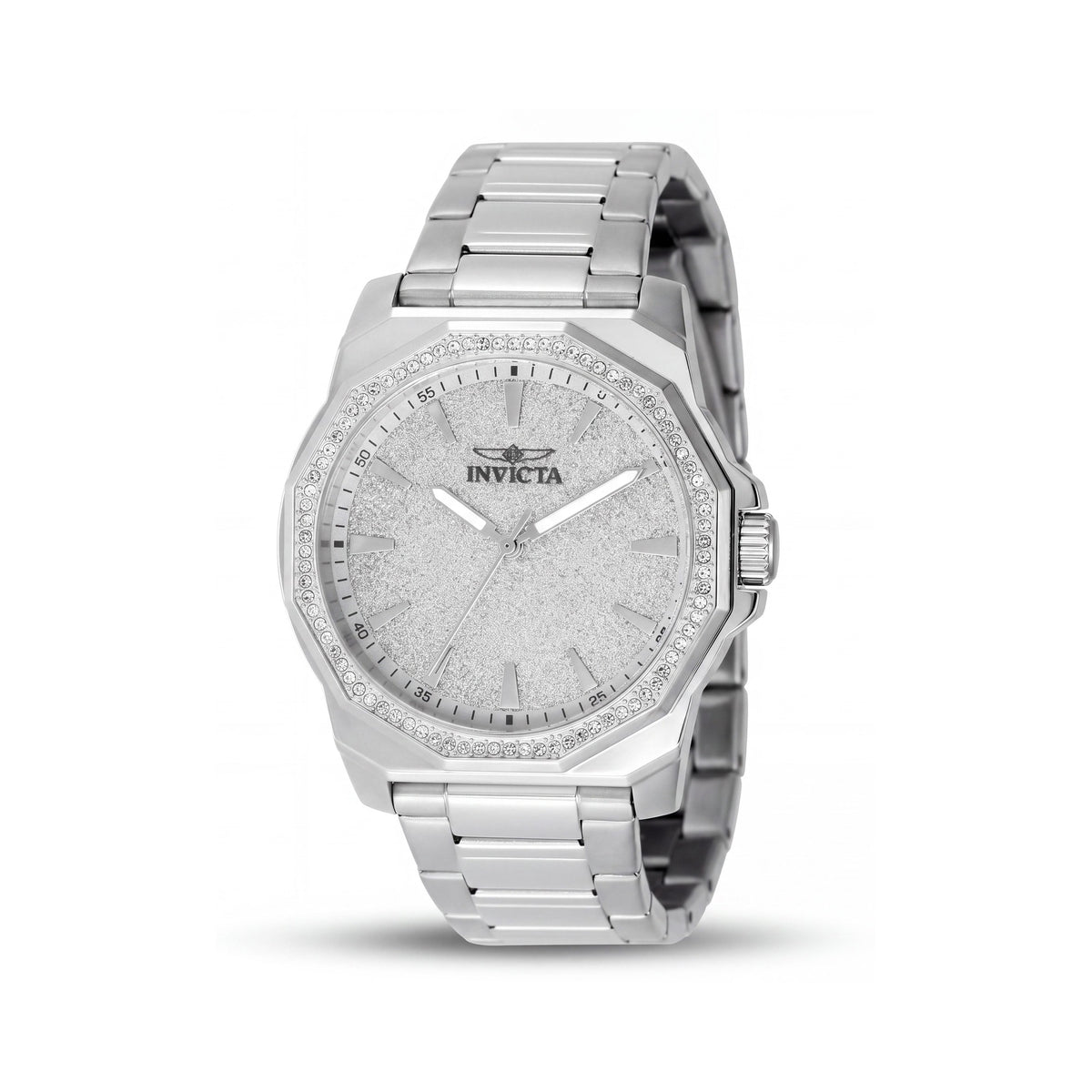 Reloj Invicta Speedway 49125 de Cuarzo para Hombre, Caja de Acero Inoxidable de 42 mm, Esfera Plateada, Photo 1