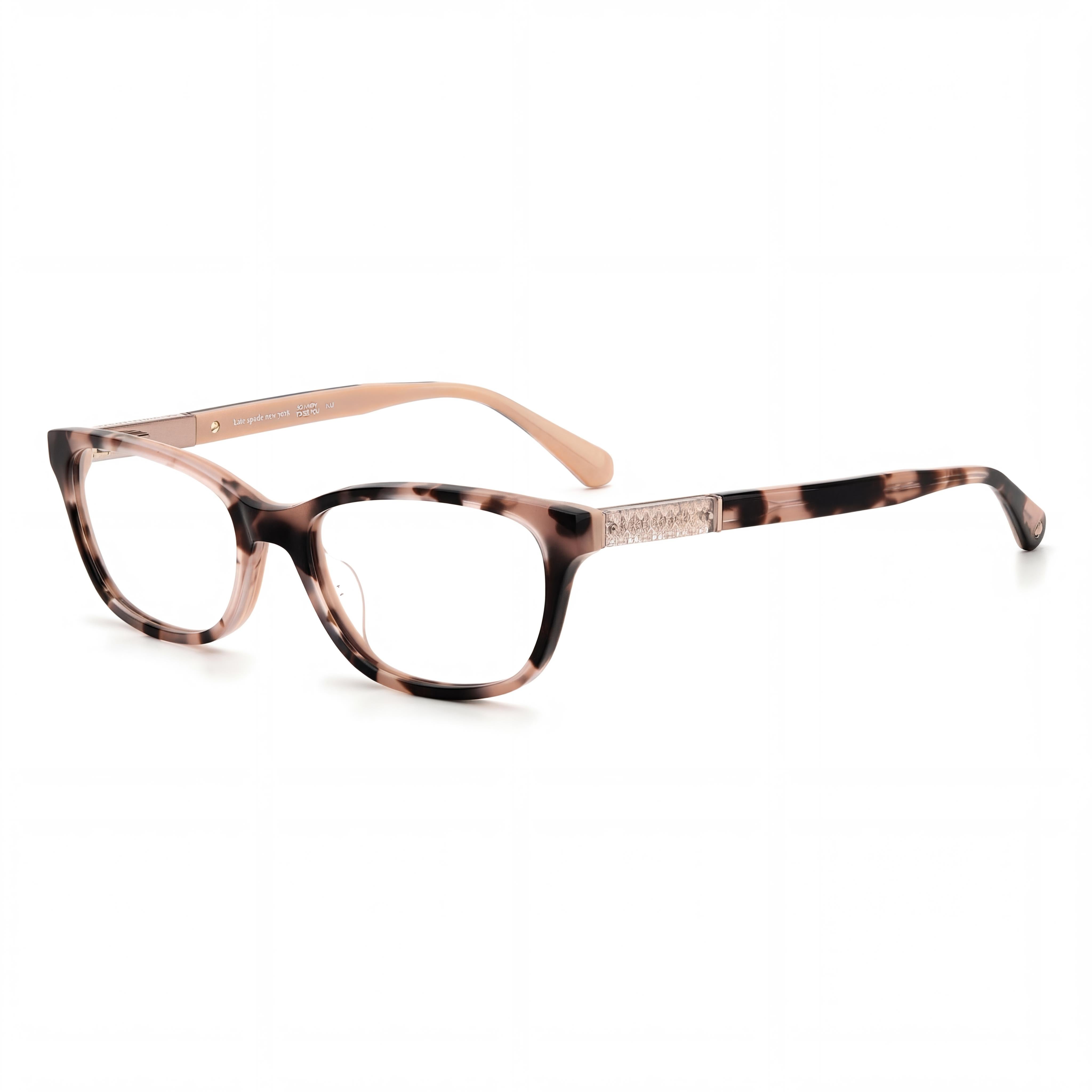 kate spade new york Conejos Gafas de sol para mujer con montura de plástico negro y lentes polarizadas de policarbonato de 51 mm, Photo 1