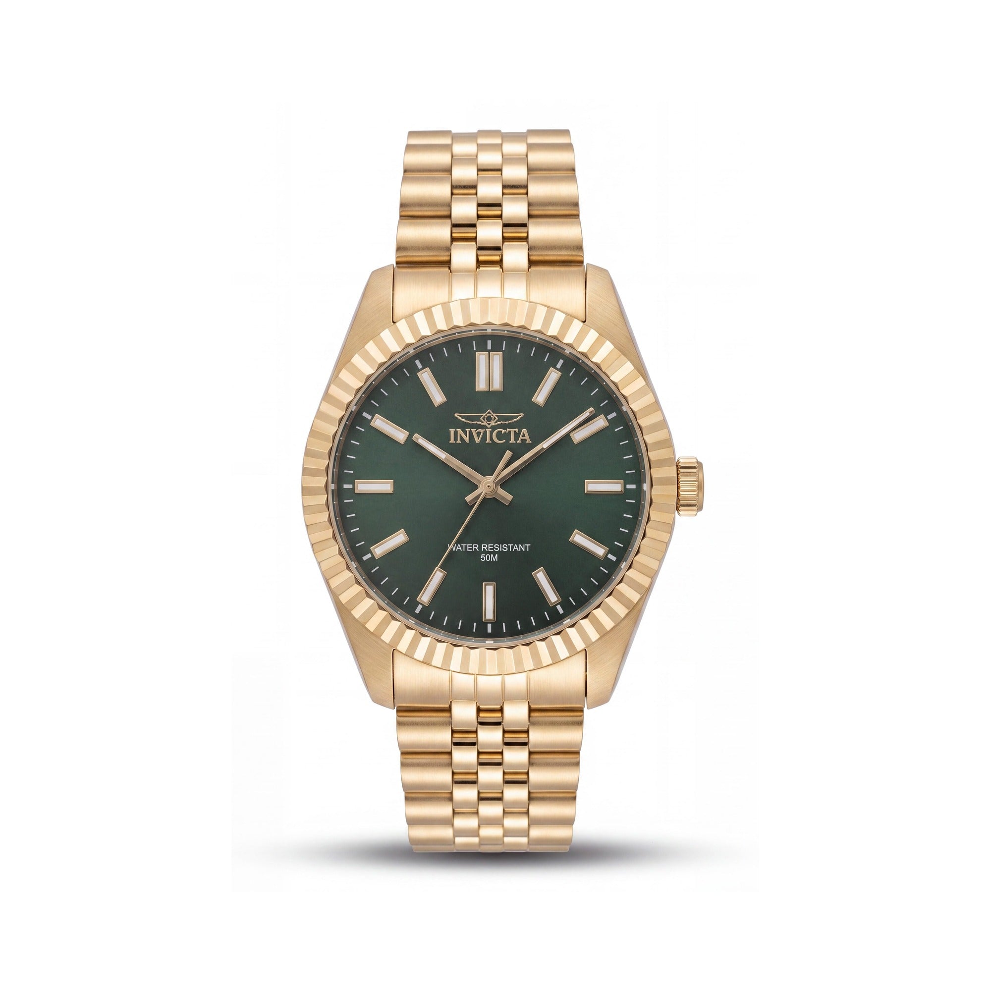 Invicta Men's Specialty 47489 Green Dial 43mm Stainless Steel Quartz Water Resistant Watch, Photo 1
