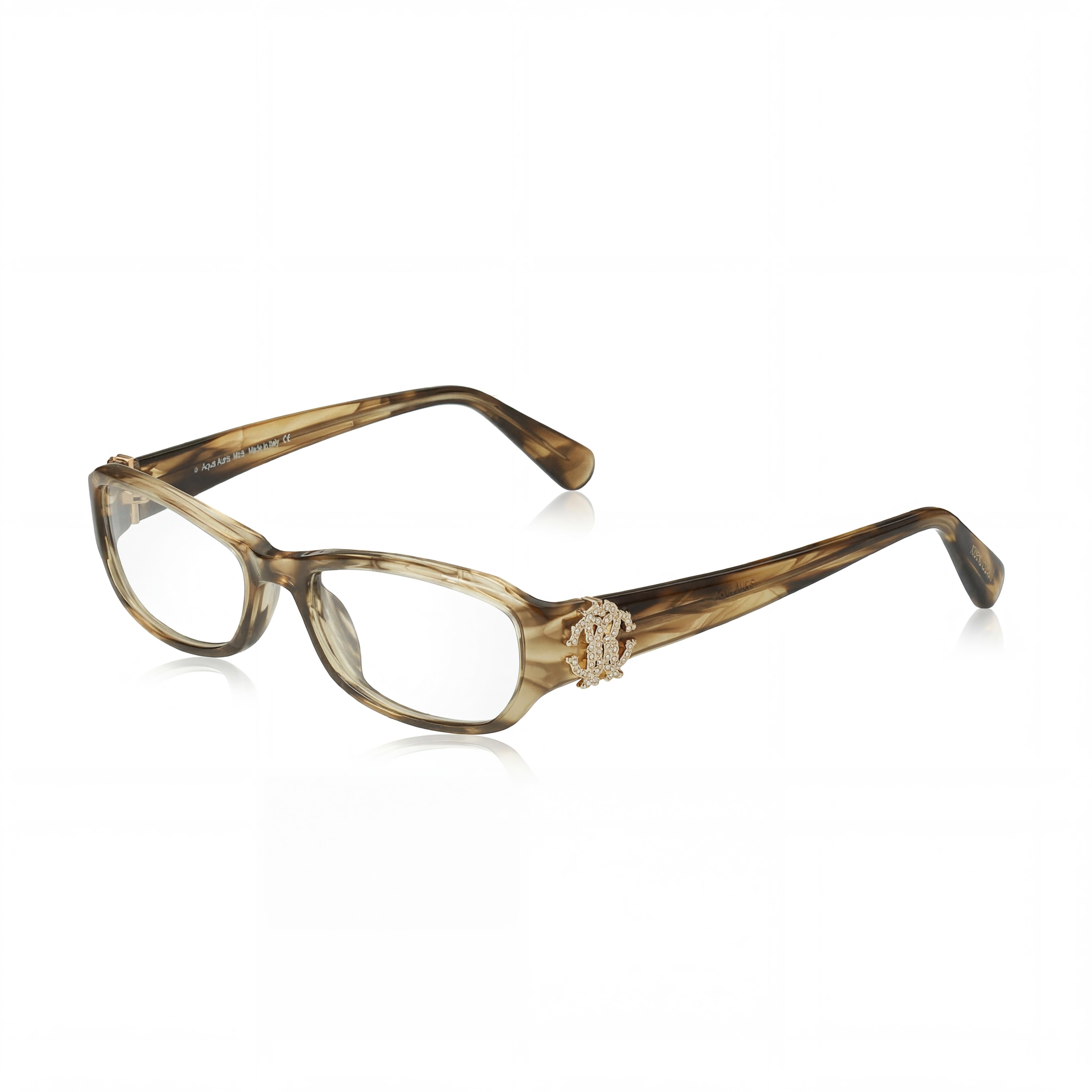 Roberto Cavalli Women's 0484_050-52 Optical Eyeglasses with Honey Grey Frame, Size 52-16-135mm, Photo 1