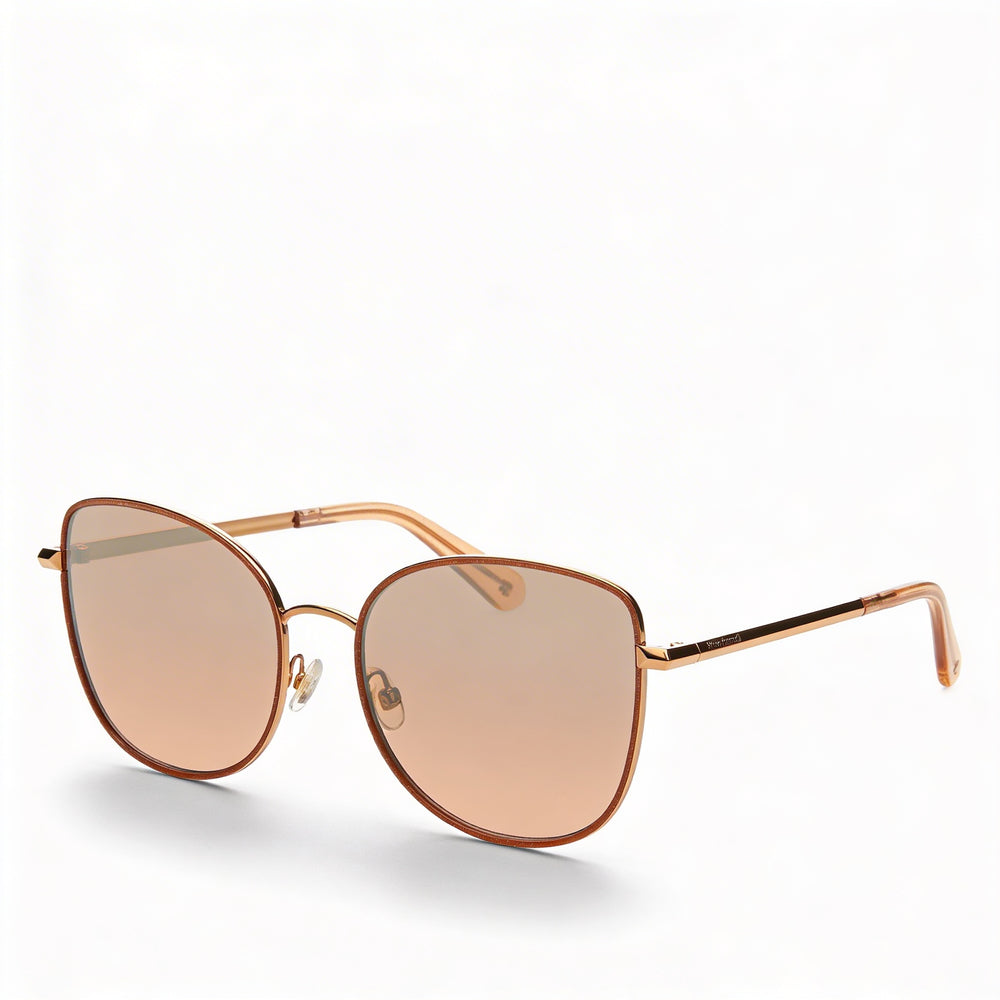 Gafas de sol de acero inoxidable Maryam/G/S de Kate Spade New York para mujer, rojas y doradas, de 56 mm con protección UV