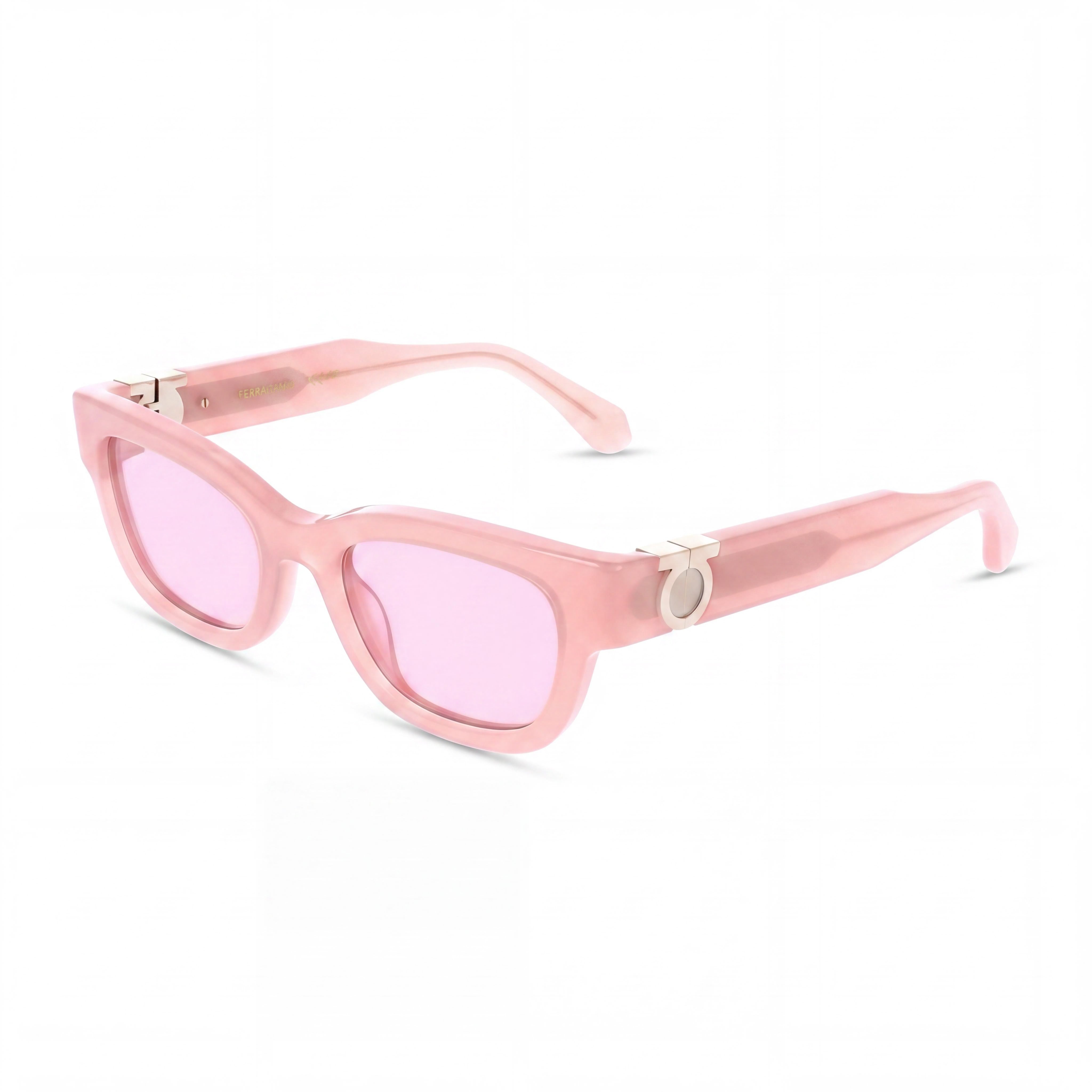 Gafas Ferragamo Sf2067s para Mujer de Acetato, Montura Rosa Opalina, Sin Cristales, 52mm, Photo 1