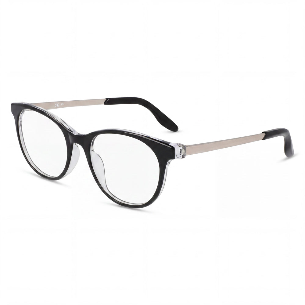 Gafas de sol Nike 7173 unisex - Montura de metal negro con lentes polarizadas negras - Ancho de lente 51 mm