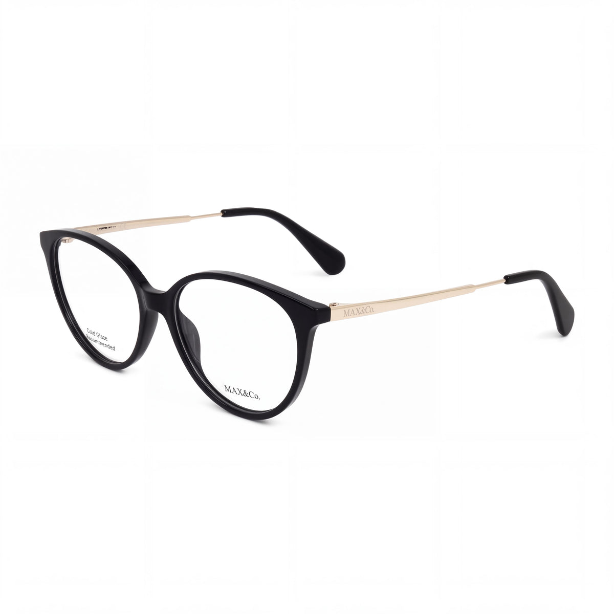 Max & Co. Women's MO5023 Multicolored Plastic Reading Glasses, Transparent Non- Lenses 52mm, Photo 1