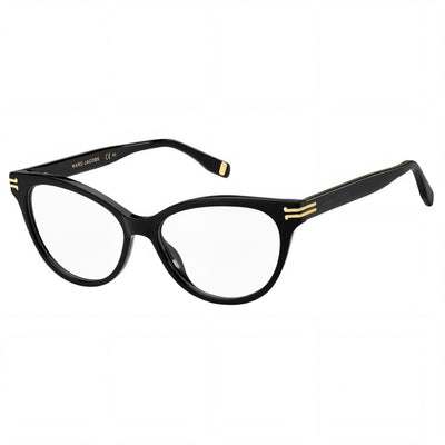 Gafas de sol Marc Jacobs Mj 1060 Cat Eye de acetato negro para mujer, 52 mm