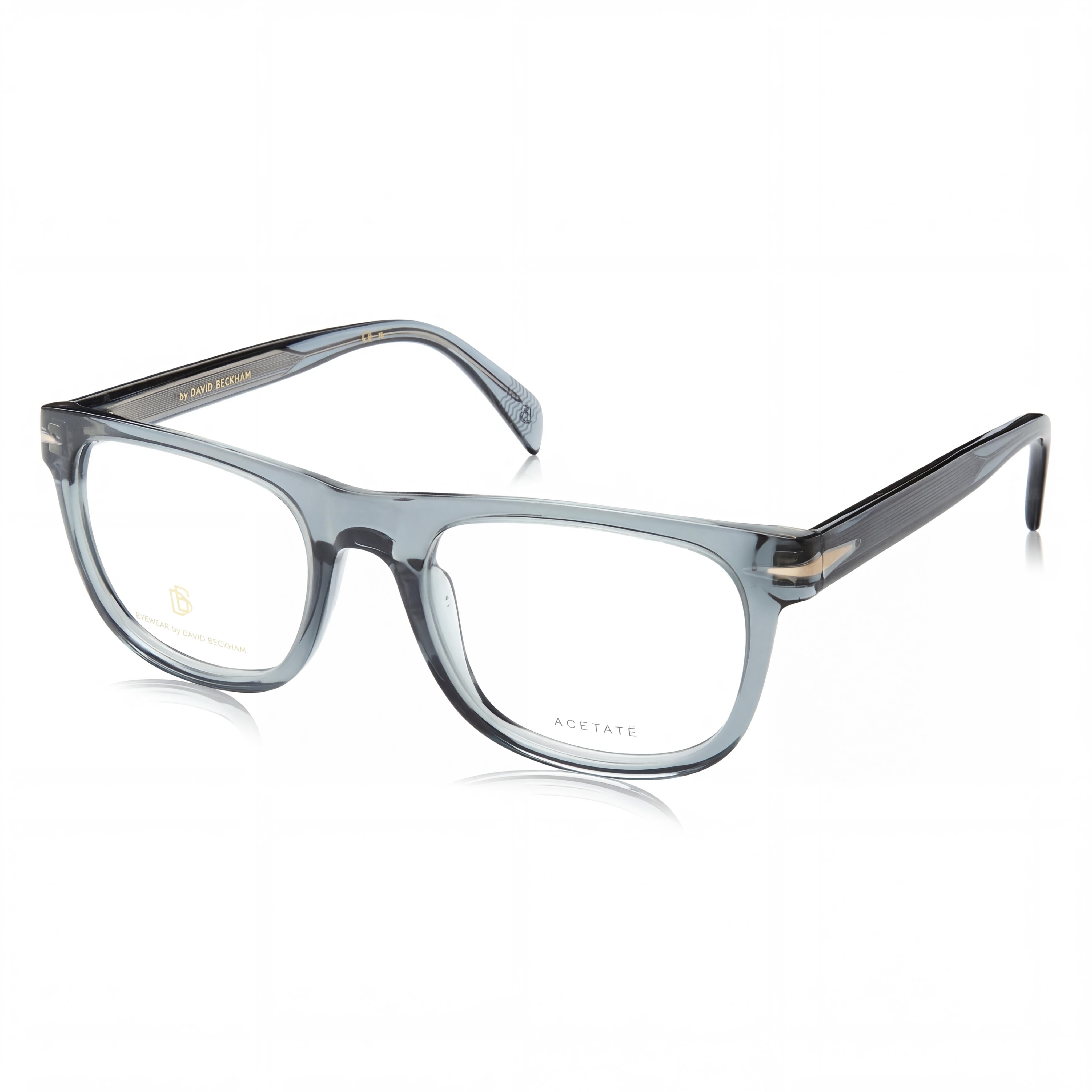 David Beckham Db 7085 Unisex Eyewear with Plastic Frame, featuring Polarized Lenses, presented in Grey, size 52mm, Photo 1