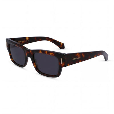 Salvatore Ferragamo Sf2011s Men's Dark Tortoise Plastic Frame UV Protection Sunglasses, 53mm Lens Width