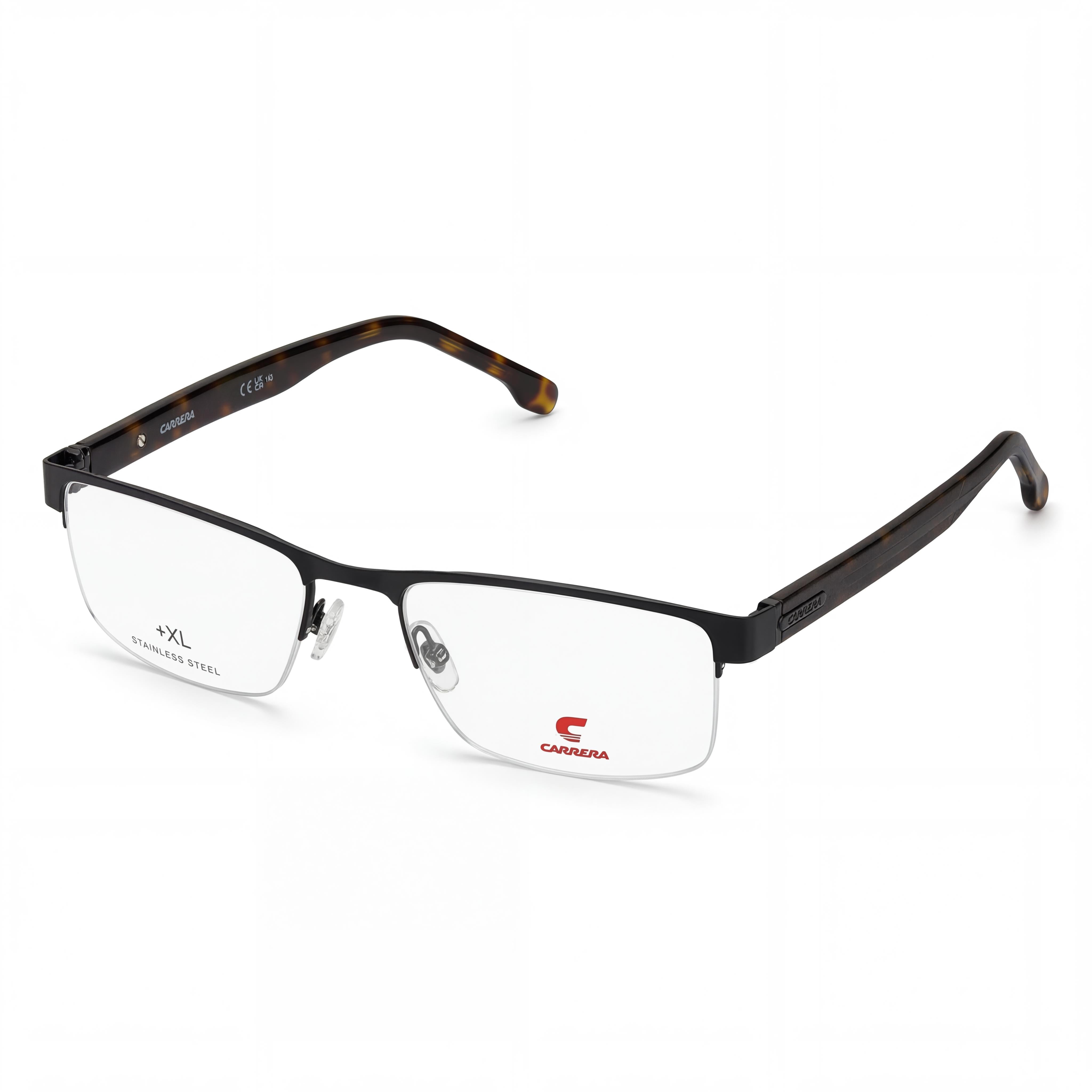 Carrera 8888 Men's Modern Style Black Alloy Steel UV Protection Non-polarised Sunglasses 55, Photo 1