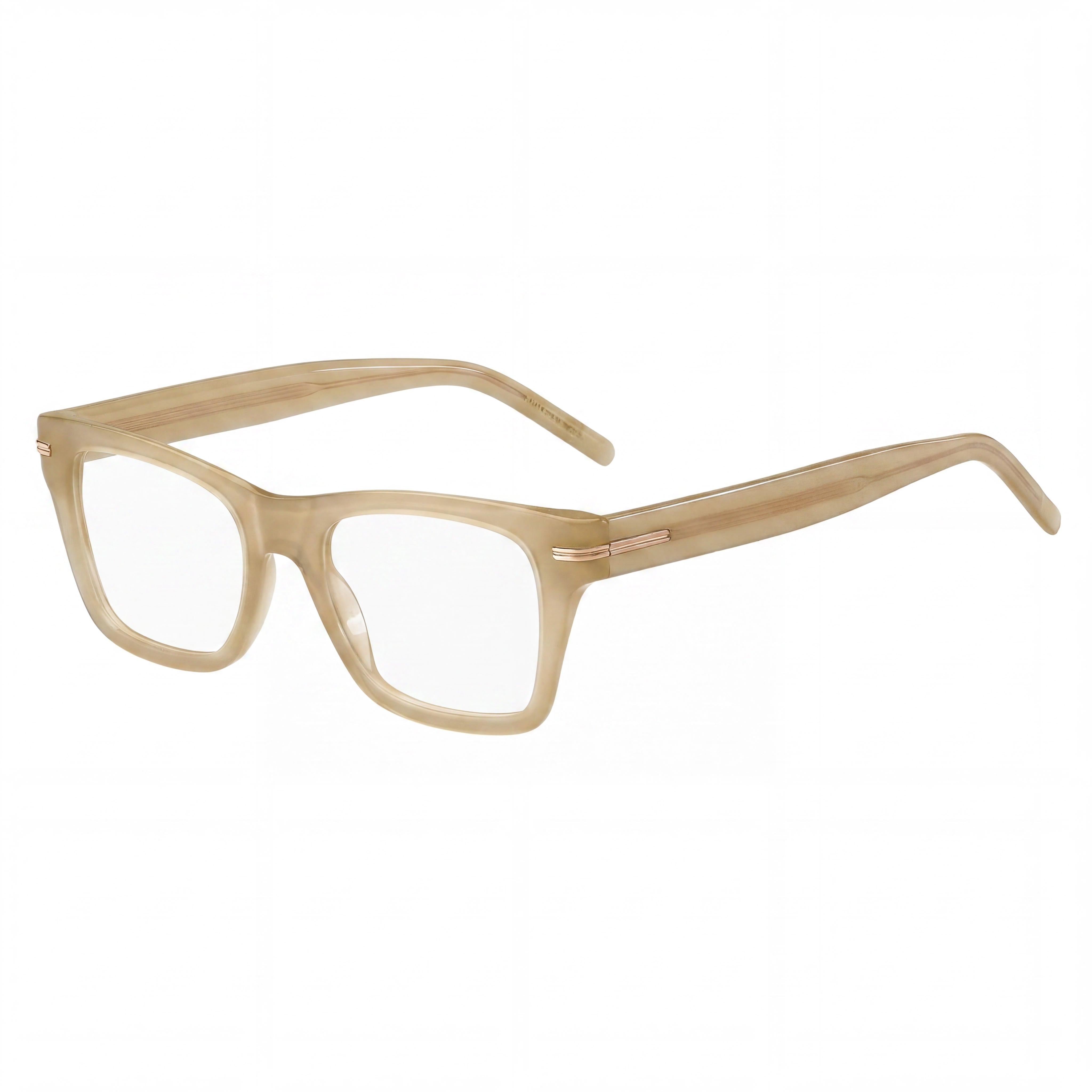 Gafas de sol de acetato informales con protección UV para mujer Hugo Boss Boss 1522, beis, 49 mm, Photo 1