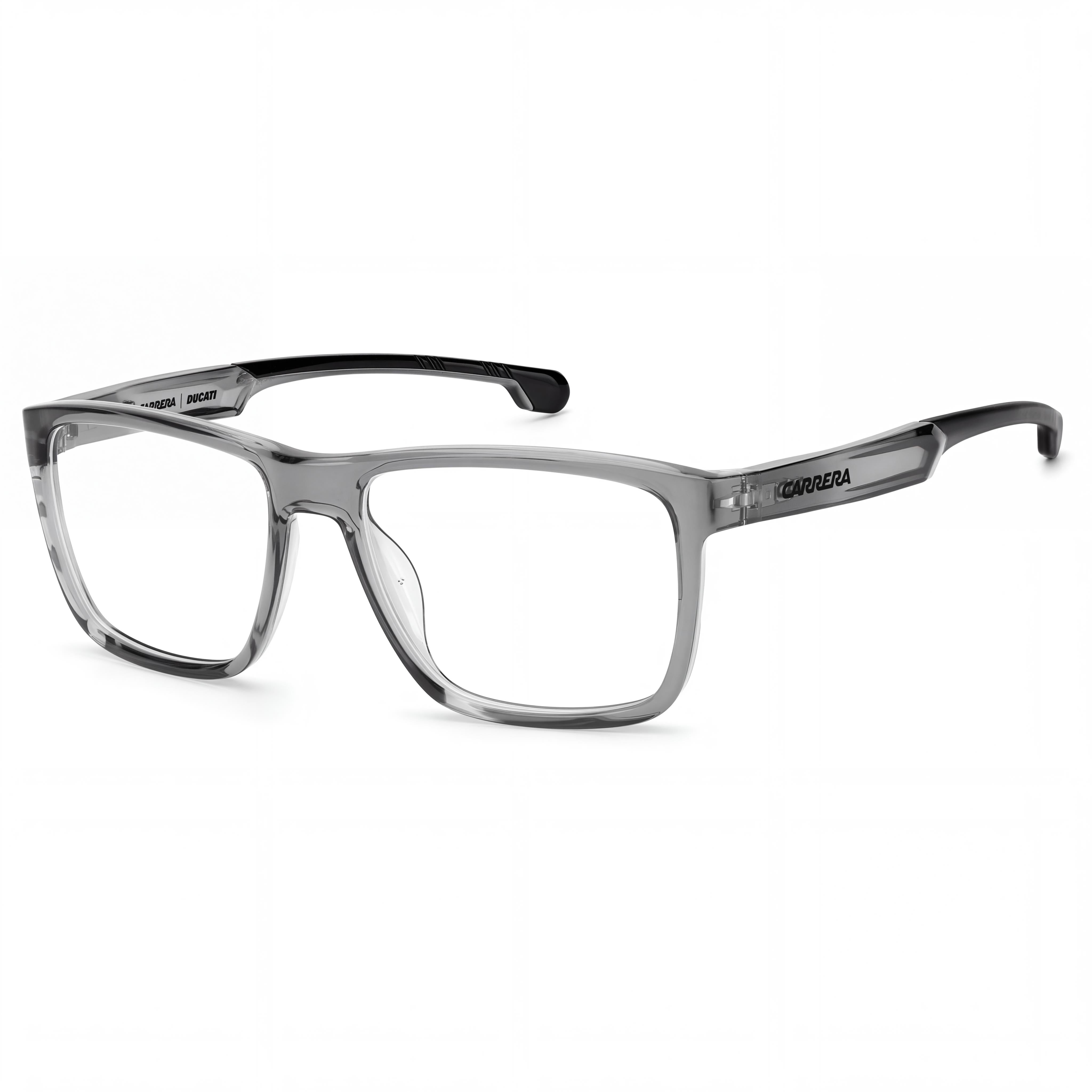 CARRERA DUCATI Modern Unisex Injection Propionate Grey Black Optical Frame 55mm, Photo 1
