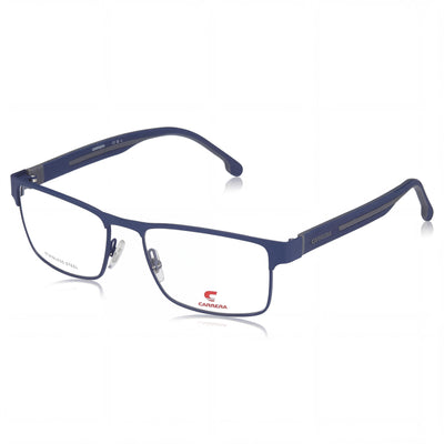 Carrera 8884 Gafas Metálicas para Hombre Azul Gris Mate 57mm