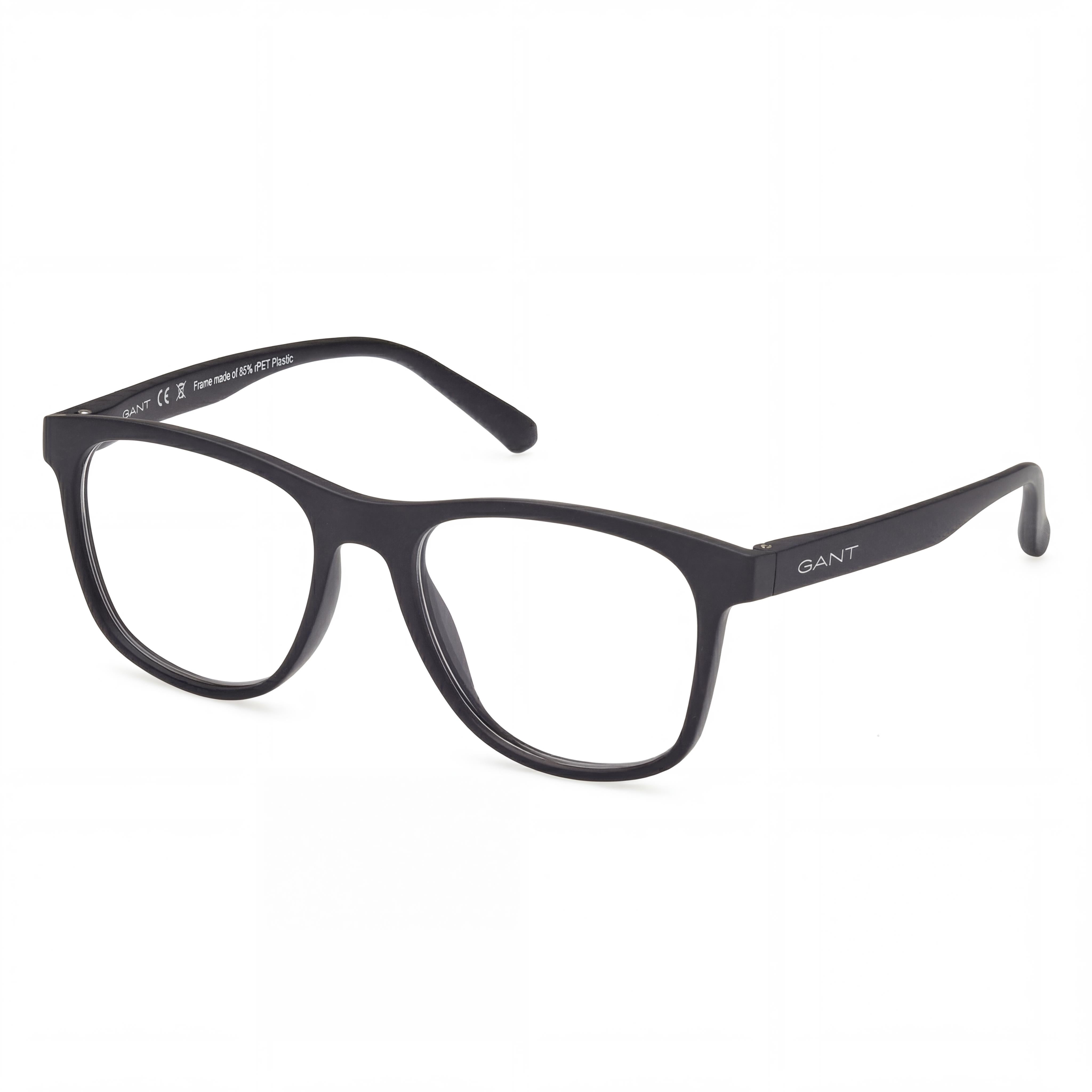 GANT Eyewear, identified as Model GA3302 from the Healthcare product line, designed for Unisex wearers, featuring a Black/White frame color., Photo 1
