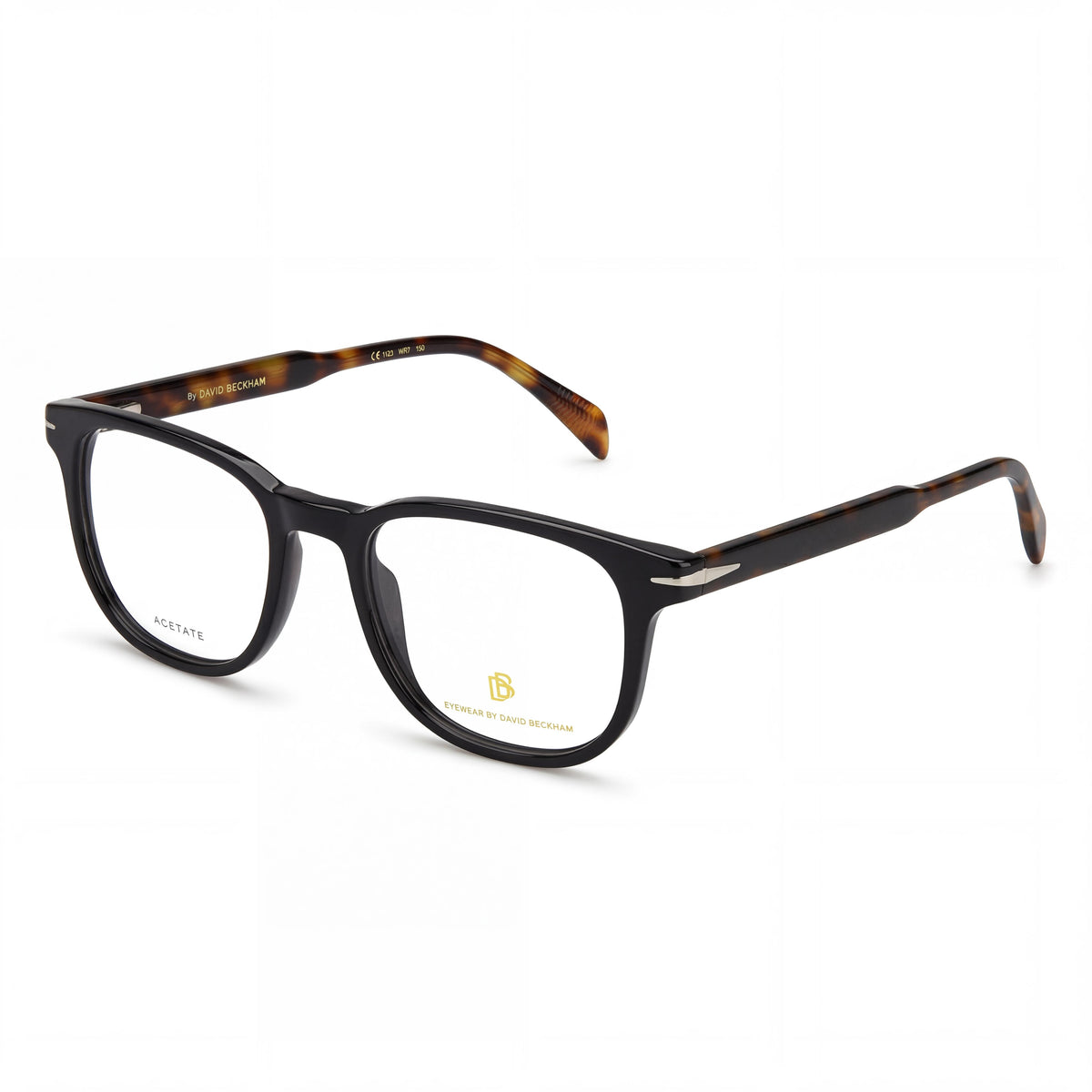 David Beckham Db 1123 Men's Black Havana Plastic Non-polarised Sunglasses 50mm, Photo 1