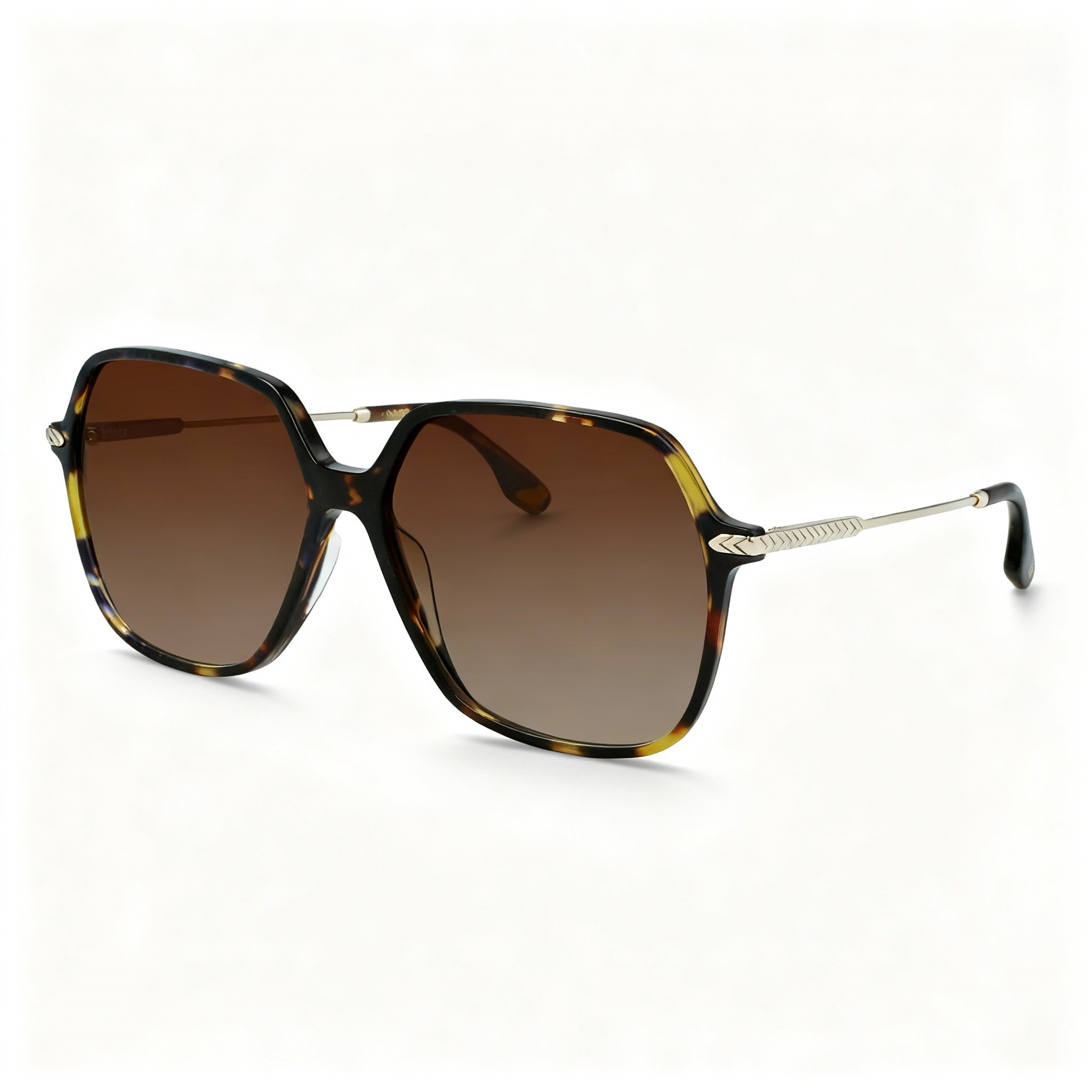 Victoria Beckham VB631S Women's Havana Blue Plastic Sunglasses with Polycarbonate Lenses UV400 60mm