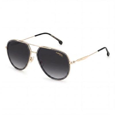 Carrera CARRERA 295/S Unisex Piloto Metal Transparente Gris Negro Polarizado Gris Degradado 100% UV Gafas de Sol 58mm