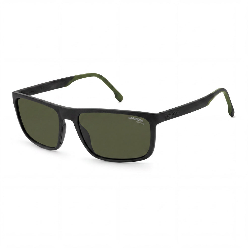 Gafas de sol Carrera para hombre 8047/S negras verdes con montura de poliamida y protección UV de 58 mm