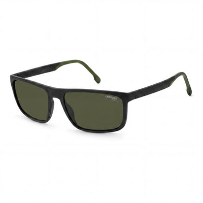 Carrera Men's 8047/S Black Green Polyamide Frame UV Protected Sunglasses 58mm
