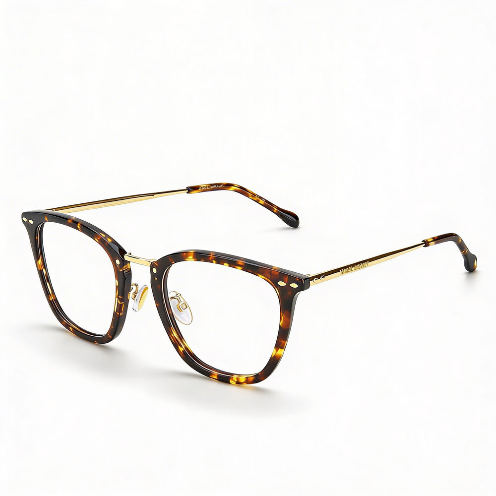 Isabel Marant IM 0045 Modern Style Unisex Polyamide Frame Havana Gold Polycarbonate Non-Polarized Sunglasses 50mm